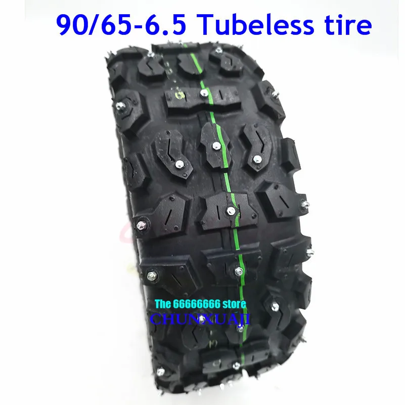 11Inch 90/65-6.5 CST Refitted for Dualtron Thunder Electric Scooter Ultra Winter Snow Tire Wear-resisting Tubeless Off-road Tyre images - 6