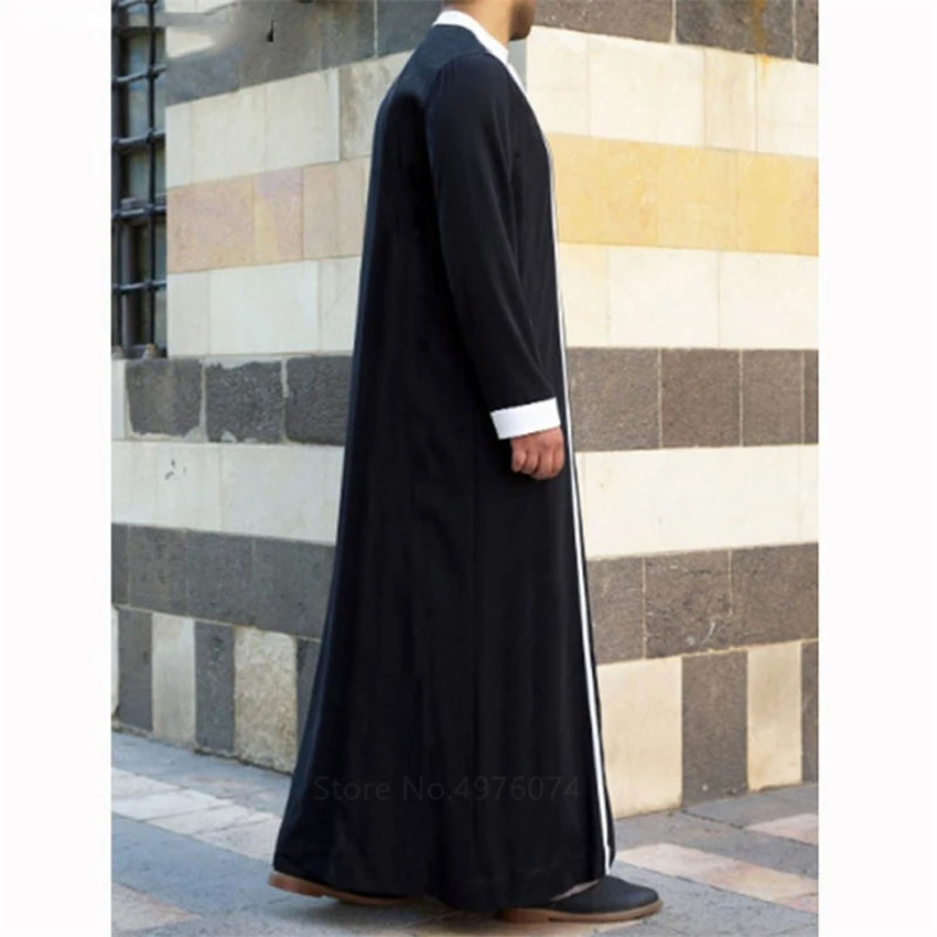 Мусульманский иубба Тауб для мужчин, мусульманский Арабский кафтан, модная одежда с длинным рукавом, Саудовская Аравия, Дубай, мужское лоск... от AliExpress RU&CIS NEW