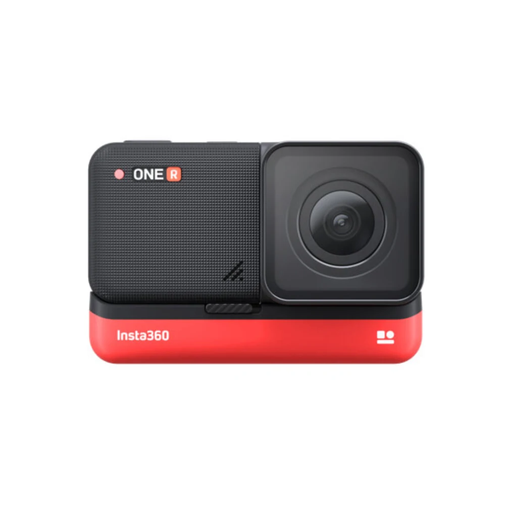 

Hot Insta360 ONE R Twin Edition Sport Camera 5.7K 360Panoramic +4K Wide Angle Waterproof Dual Lenses Anti-shake Cam