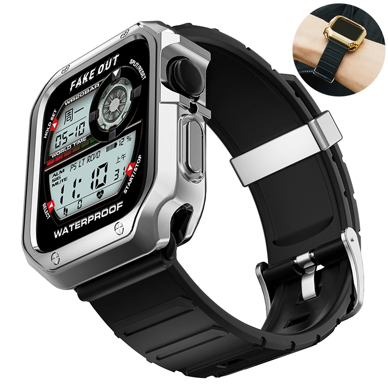 

Силиконовый ремешок для Apple Watch 5, 4, 3, 6, SE, силиконовый, 40/44/42/38 мм