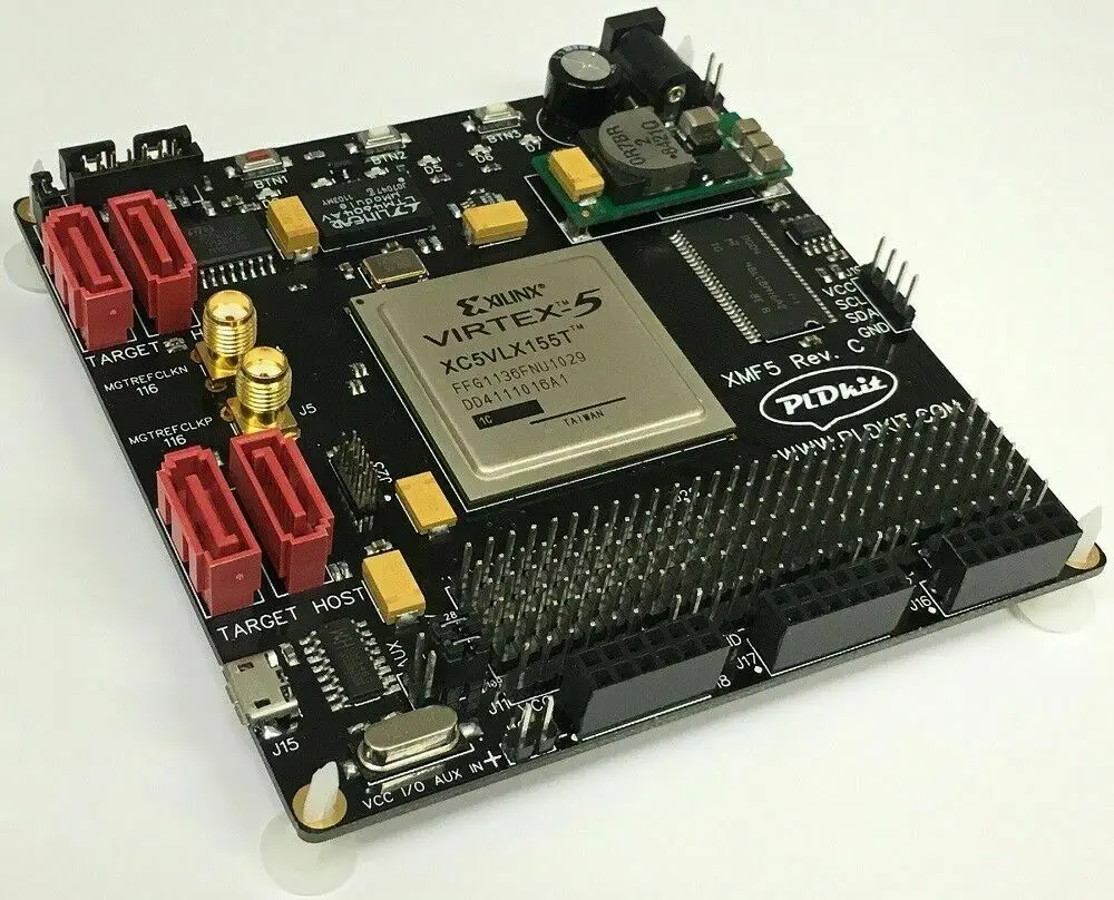 Модуль FPGA Development board XMF5 для XILINX VIRTEX 5 XC5VLX155T|Интегральные схемы| |