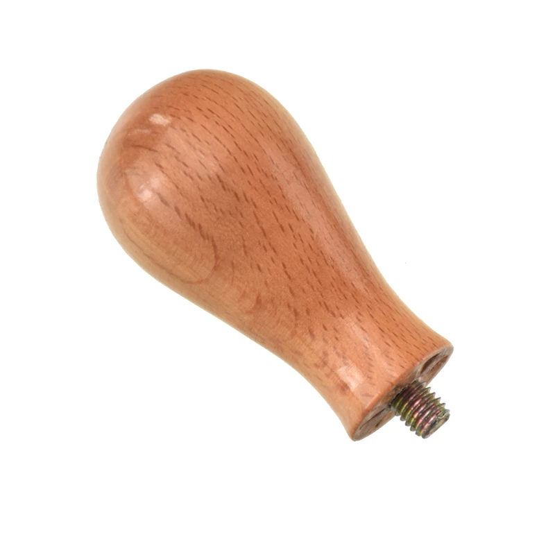 Метчик для кофе из нержавеющей стали 304 с деревянной ручкой бука 58 мм аксессуары