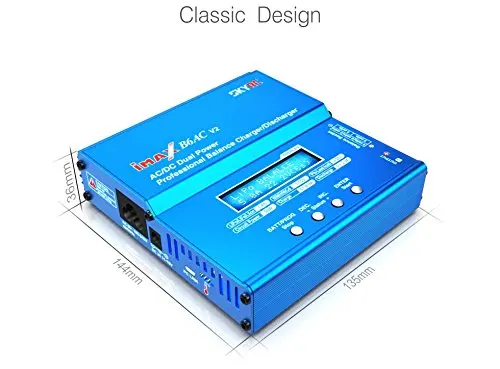 Балансирующее зарядное устройство iMAX B6AC V2 6A Lipo ЖК-дисплей для модели RC режим