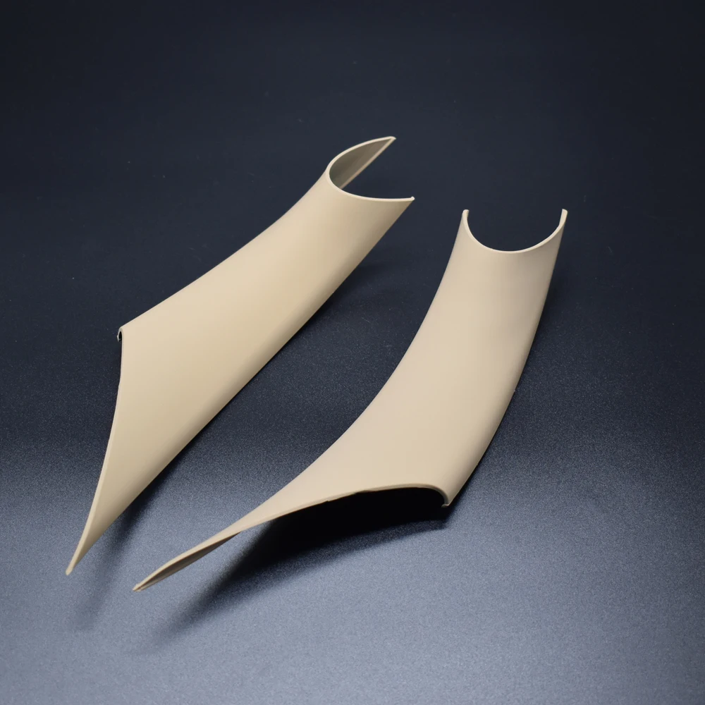 2шт черный бежевый печатание углеродного волокна цвет ABS межкомнатные дверные