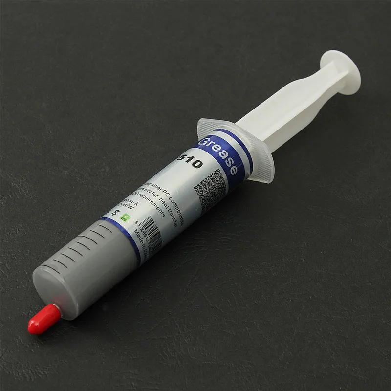 

HY510 30g Grey Heat Sink Silicone Compound Thermal Conductive Needle Grease Thermal Pastes For CPU GPU LED Cooling Compound Glue