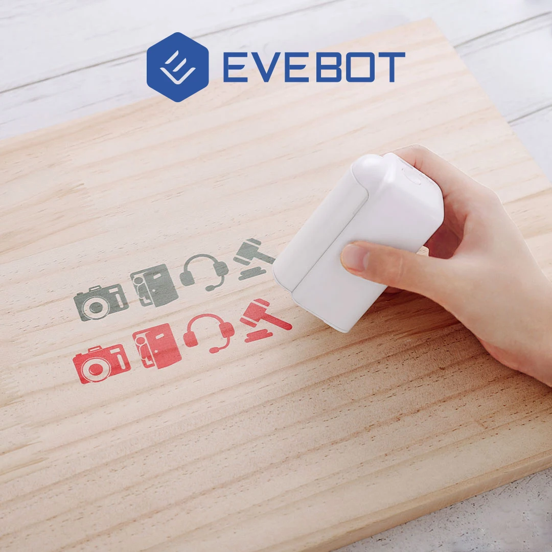 Портативный мини принтер EVEBOT PrintPods струйный для татуировок с чернильным