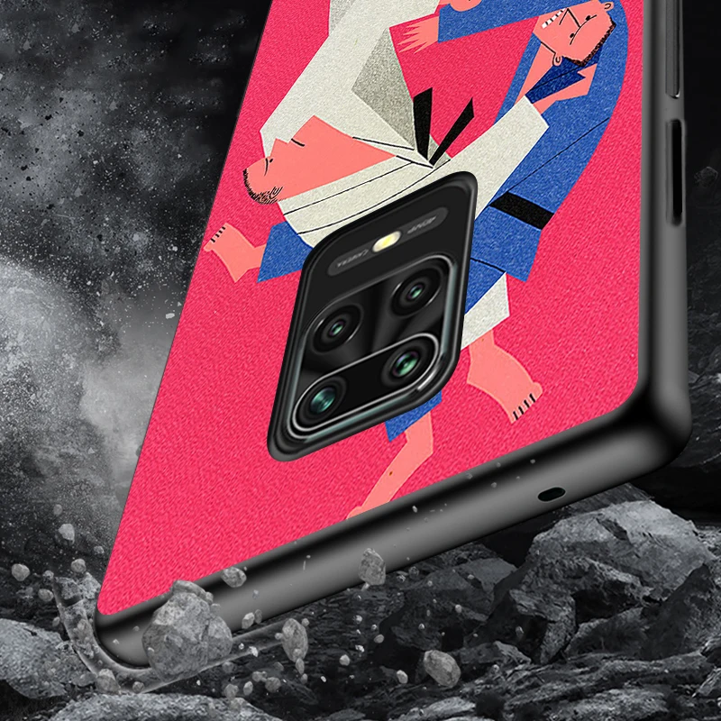 

Black Soft Cover Fashion Judo Sport for Xiaomi Redmi Note 9 9S 8 8T 7 7S 6 5A 5 4X 4 Pro Max Prime Phone Case