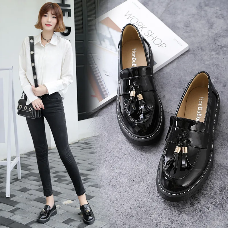 Женские туфли оксфорды с бахромой большие размеры коллекция 42/43 года обувь на