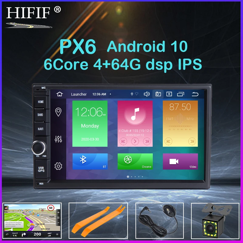 Автомагнитола DSP 2 Din Android 10 0 для Nissan/Xtrail/Tiida/Hyundai/KIA универсальный автомобильный