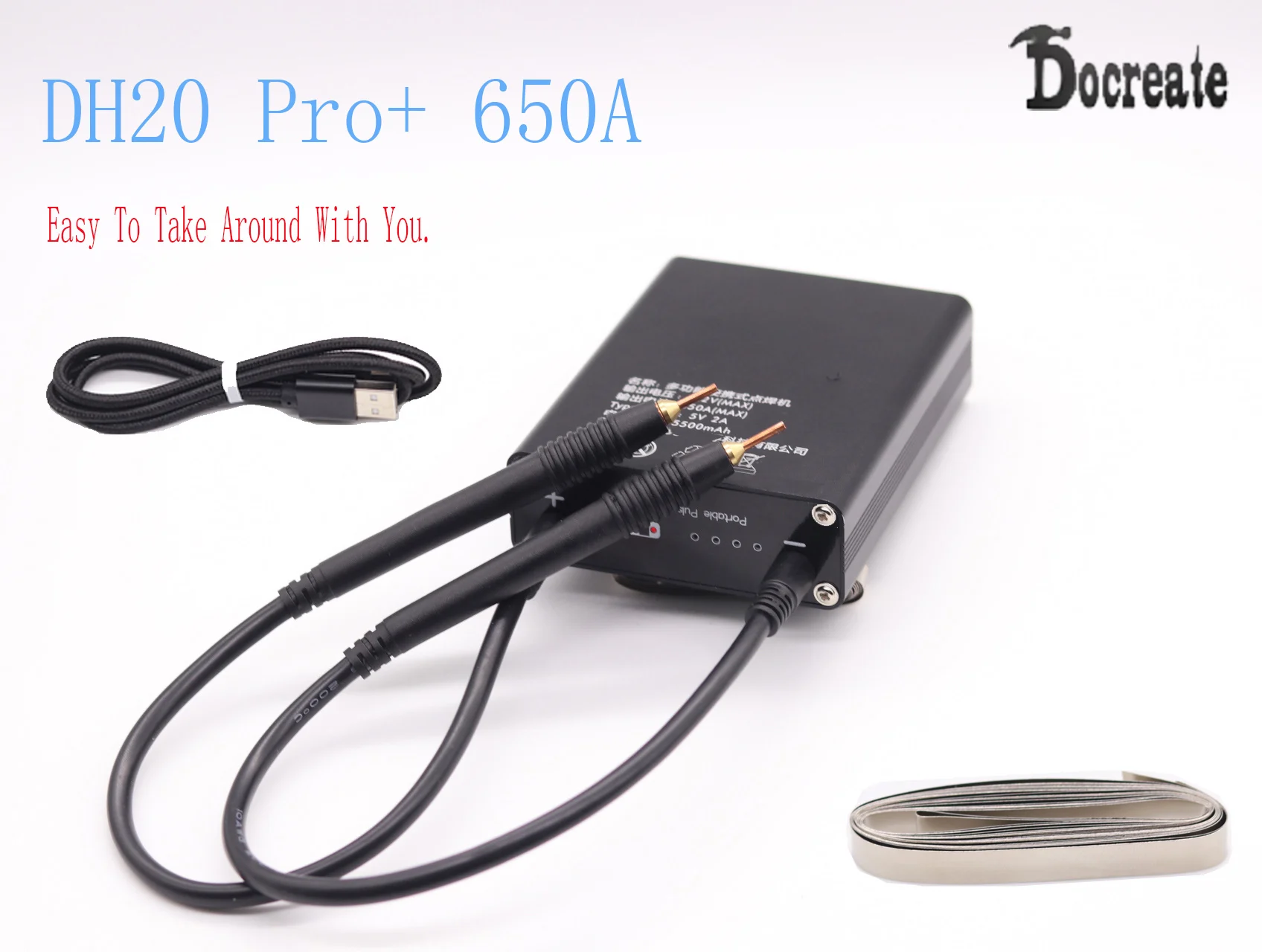 DH20 USB 9-скоростной Регулируемый точечный сварочный аппарат портативный DIY