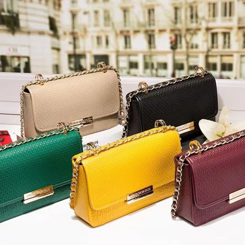 

2021New Fashion Simple and High-quality Women's Casual Leather Wallets and Handbags Famous Designer Brand Shoulder Messenger Bag