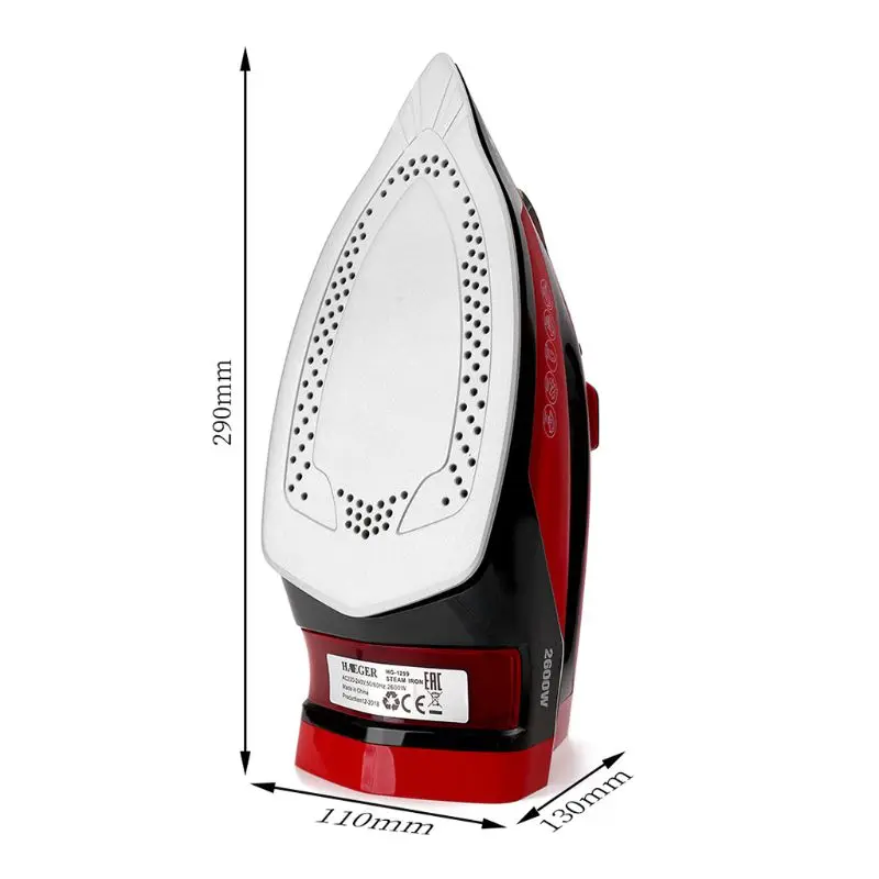 2600W Cordless Electric Steam Iron for Garment Generator Clothes Laundry Brush Steamer Home Travelling EU Plug | Бытовая техника
