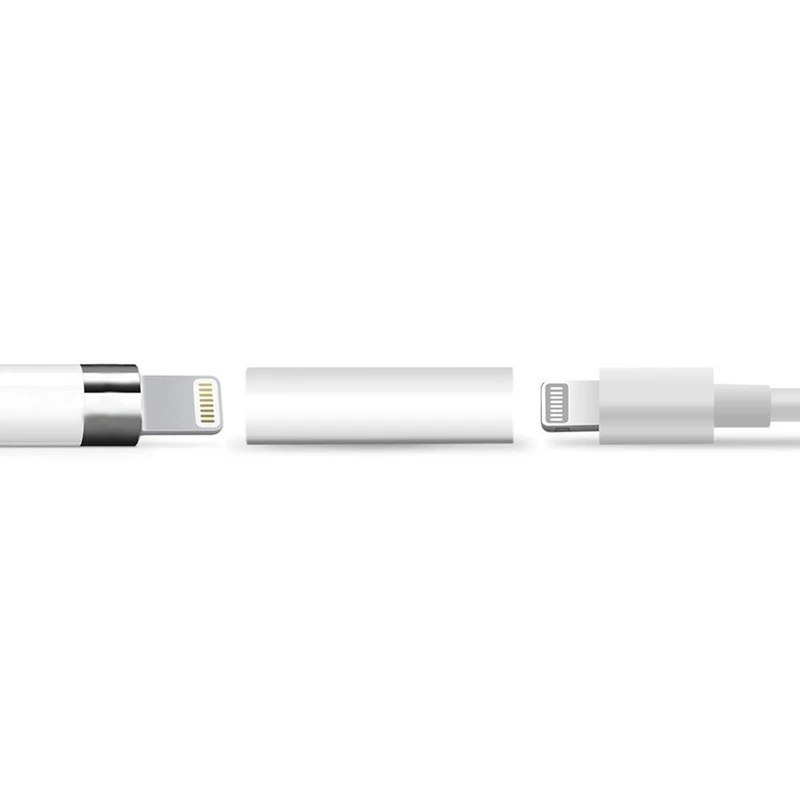 [2 упаковки] Адаптер совместим с Apple Pencil адаптер Женский для зарядки адаптеры Lightning