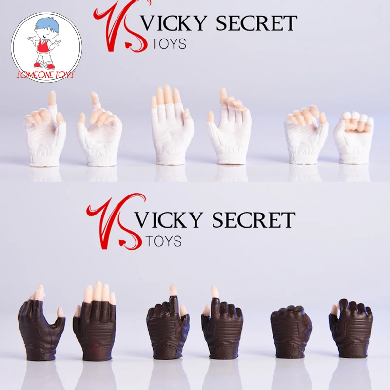 

VStoys 18XG20 4 Pairs 1/6 Scale Gunner Hand Type 2.0 Replacement Gloves for 12" PHICEN / TBleague Female Action Figure Body