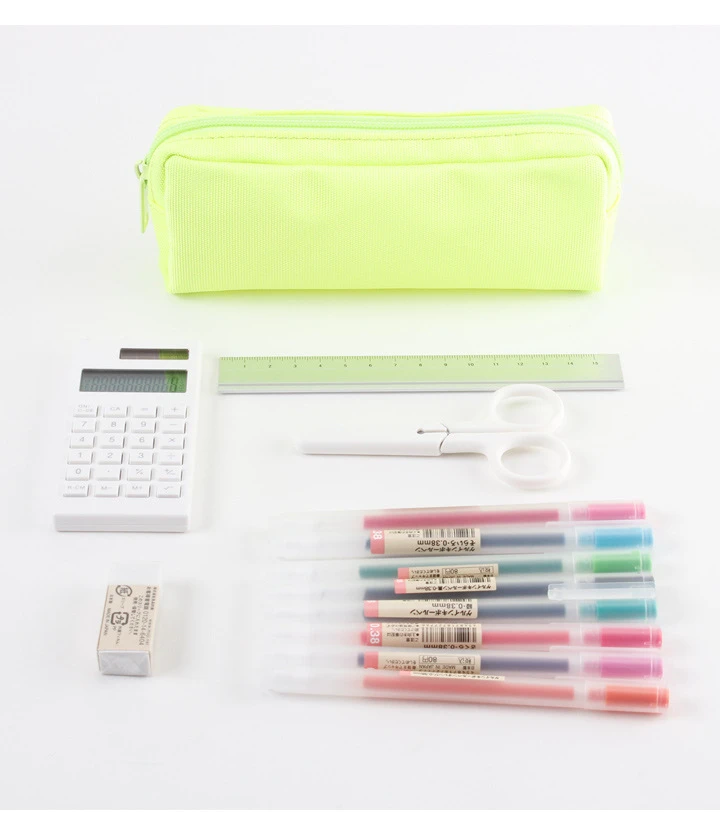 Чехол для карандашей, розовый, trousse scolaire stylo, большой объем, szkolne, канцелярские принадлежности, papelaria, kawaii, estuche para lpices, kalem kutusu