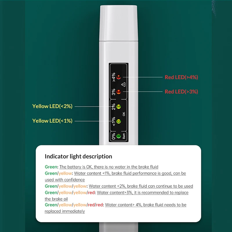 Vdiagtool тестер тормозной жидкости автомобильные аксессуары масляный инструменты