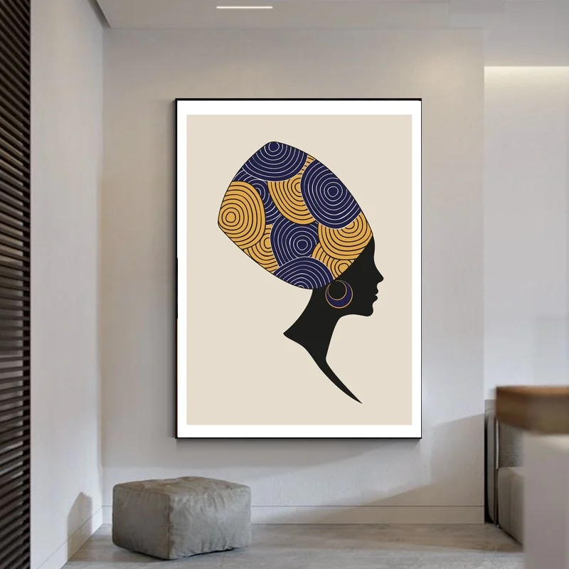 Африканские женщины искусство печать холст плакат настенные фотографии для