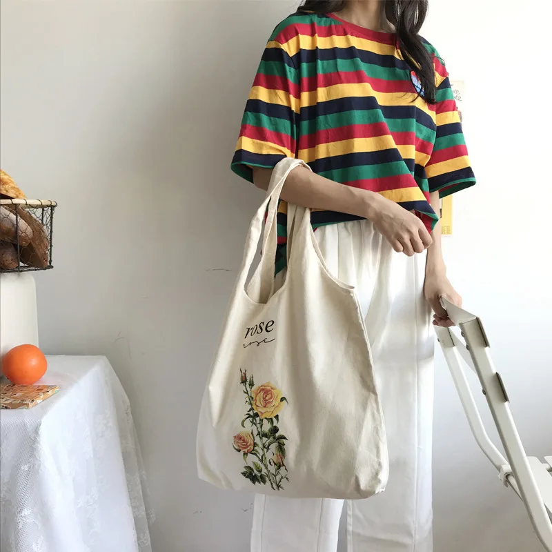 Сумка через плечо Youda в стиле ретро с узором из роз простая повседневная