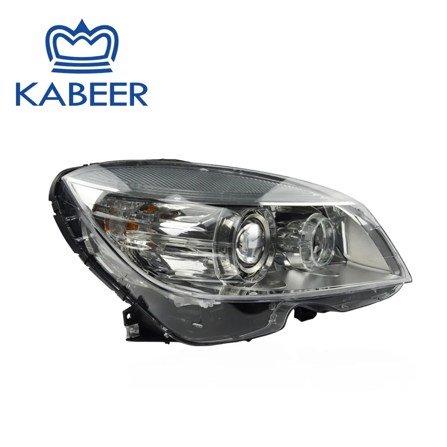 Налобный фонарь в сборе, подходит для Mercedes-Benz-w204 2009-2011 в комплекте Plug& Play aftermarket запасные части для фар