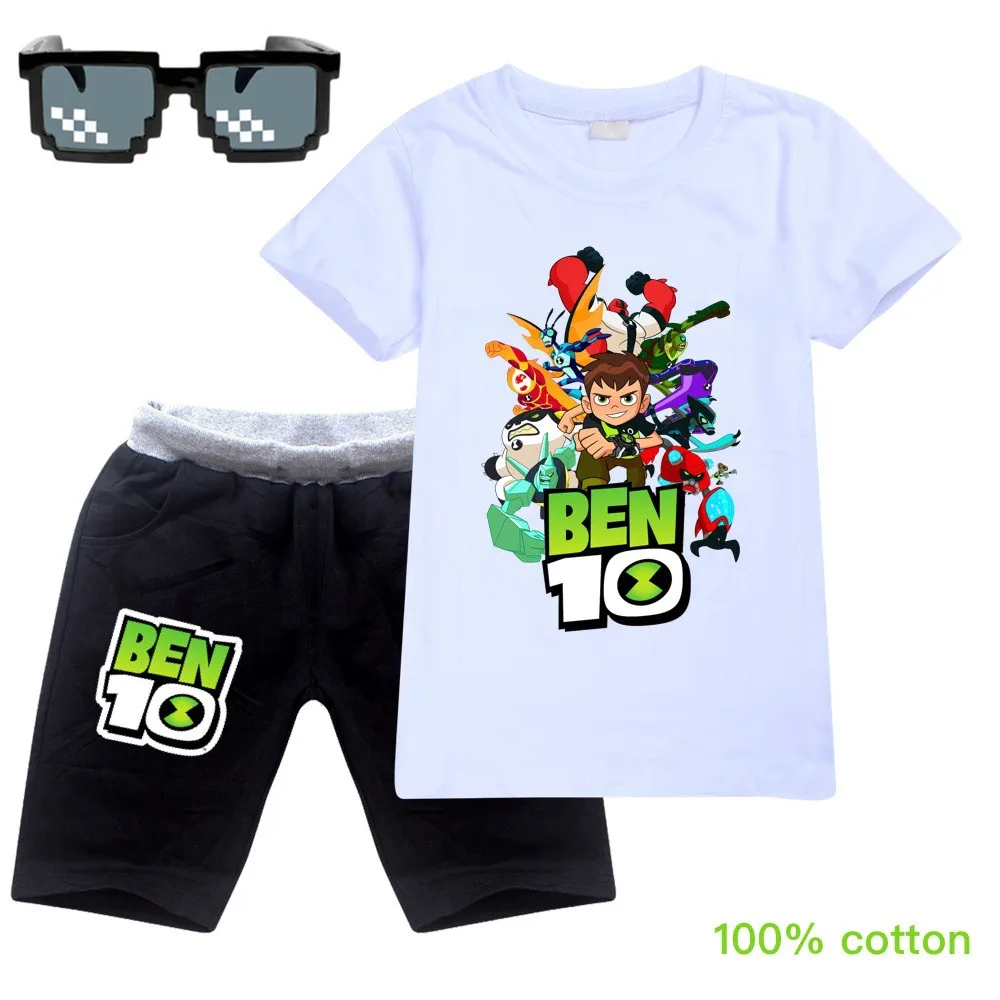

boy ben10 Clothing Sets Summer Toddler Girls Clothes Outfits Kids Clothes For Girls Tracksuit Suit For boy Children Clothing