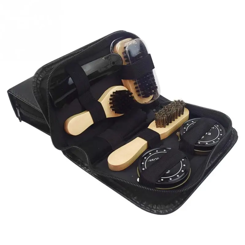 Чехол для папы чистящий инструмент набор полировки обуви подарочные щетки