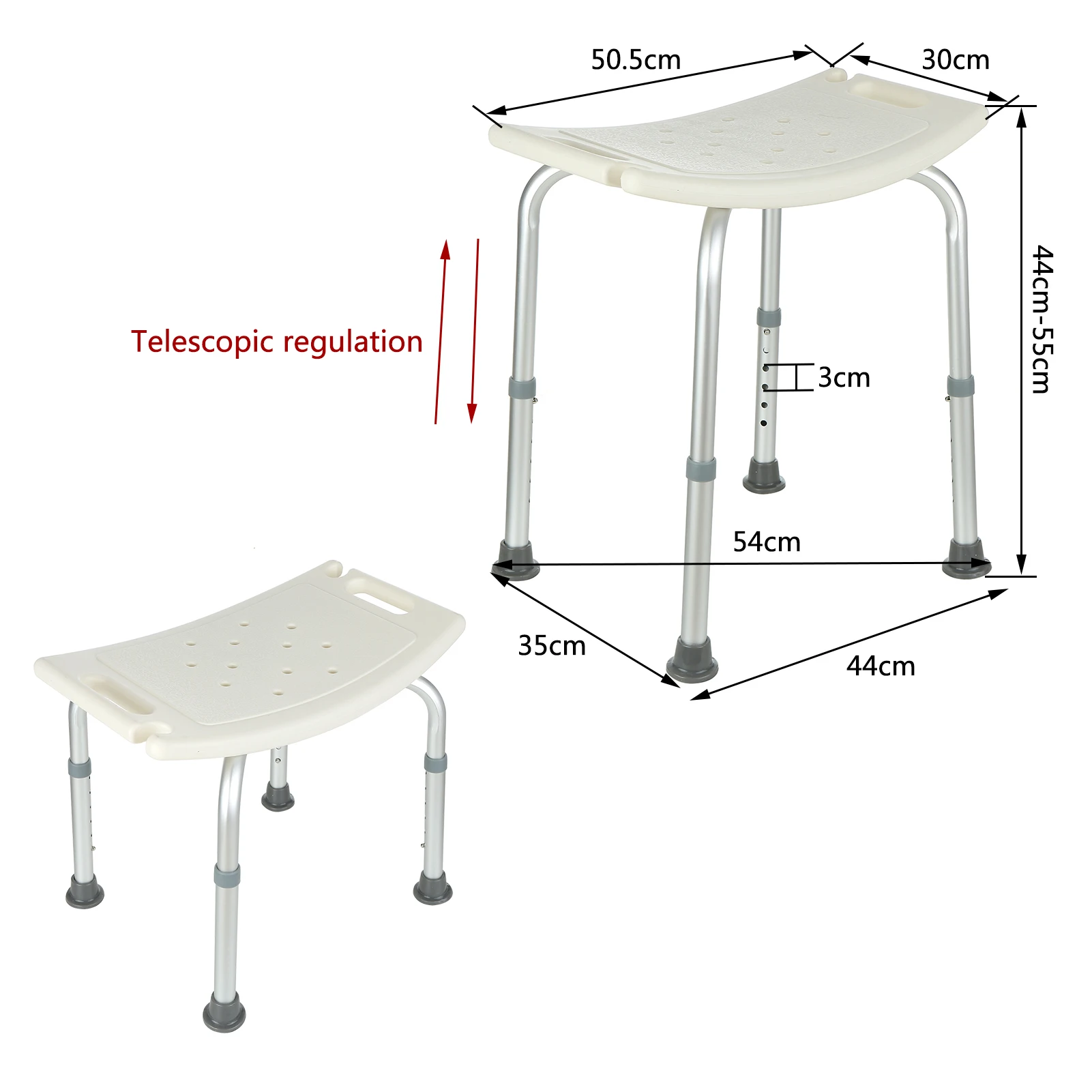 Нескользящее кресло для ванной скамейка регулируемое по высоте нескользящее