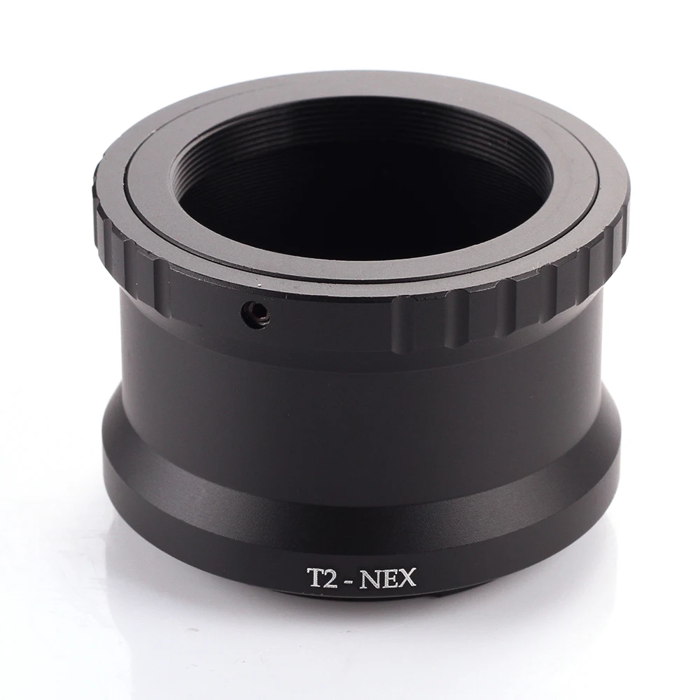 T2-NEX Telephoto Mirror Lens Adapter Ring for Sony NEX E-Mount cameras to attach T2/T mount lens