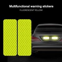 10pcs car reflective sticker waterproof reflective film facilitates scratches shielding for car motorcycles bicycles