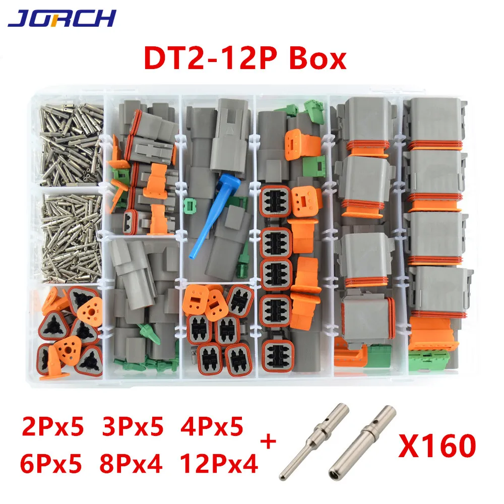 Deutsch DT разъемы маленьких детей в возрасте от 2 до 12P Водонепроницаемый разъем