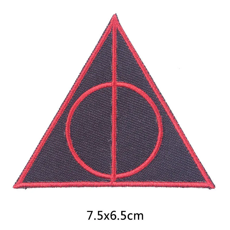 Prajna вышитые нашивки для одежды в стиле панк с черепом и геометрической