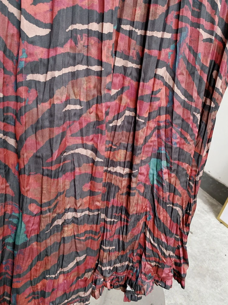 Новые летние повседневные универсальное платье с разноцветным деревянным уши