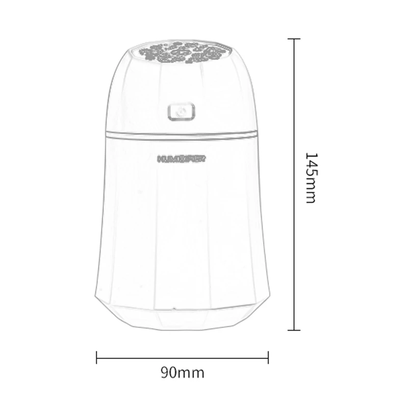 I10 Three in One Humidifier Home Atmosphere Light USB Mini Large Capacity Mute Air + LED Small Fan T | Бытовая техника