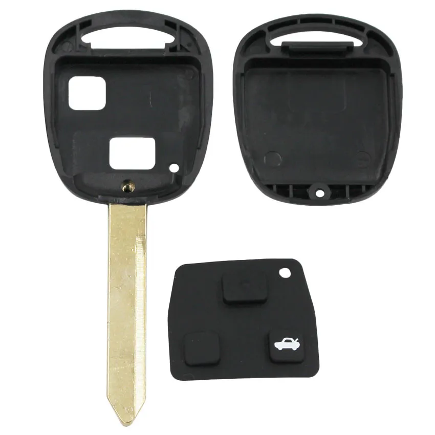 Распродажа! 10 шт. 2 кнопки дистанционного ключа оболочки для Toyota YARIS HIACE COROLLA AVENSIS