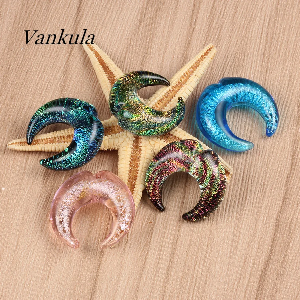 Vankula 2 шт. модные стеклянные серьги популярные ювелирные изделия популярный