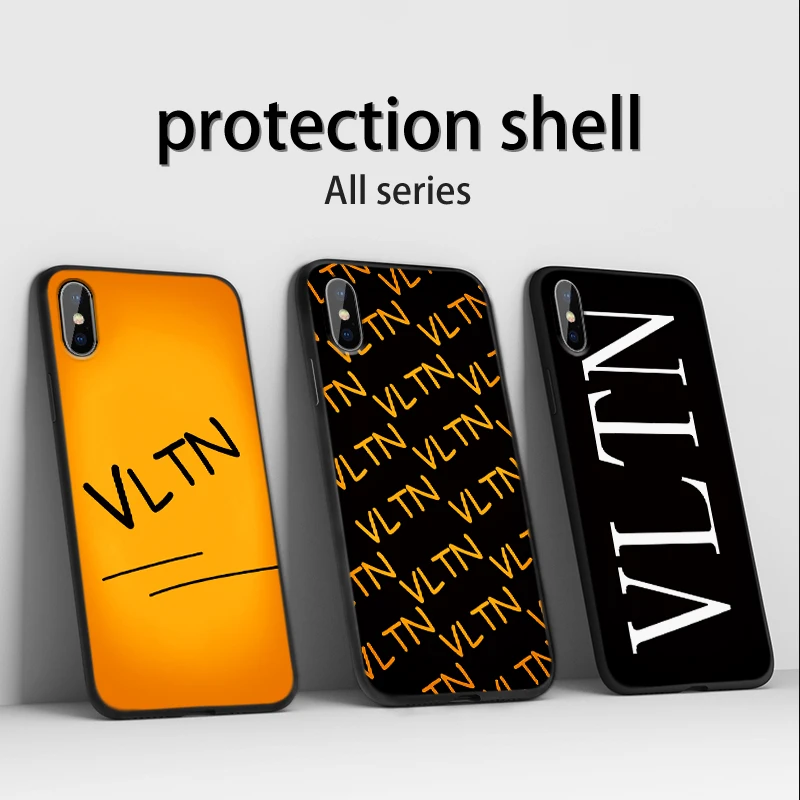 Популярный итальянский бренд VLTN чехол для телефона iPhone 11 Pro Max X XS XR 8 7 6 5 s Plus