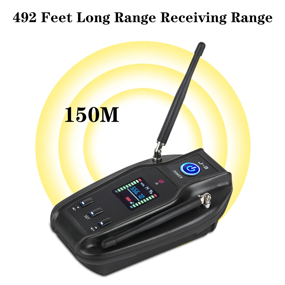 XTUGA J 3 профессиональный прибор виртуального разнесения UHF микрофон система