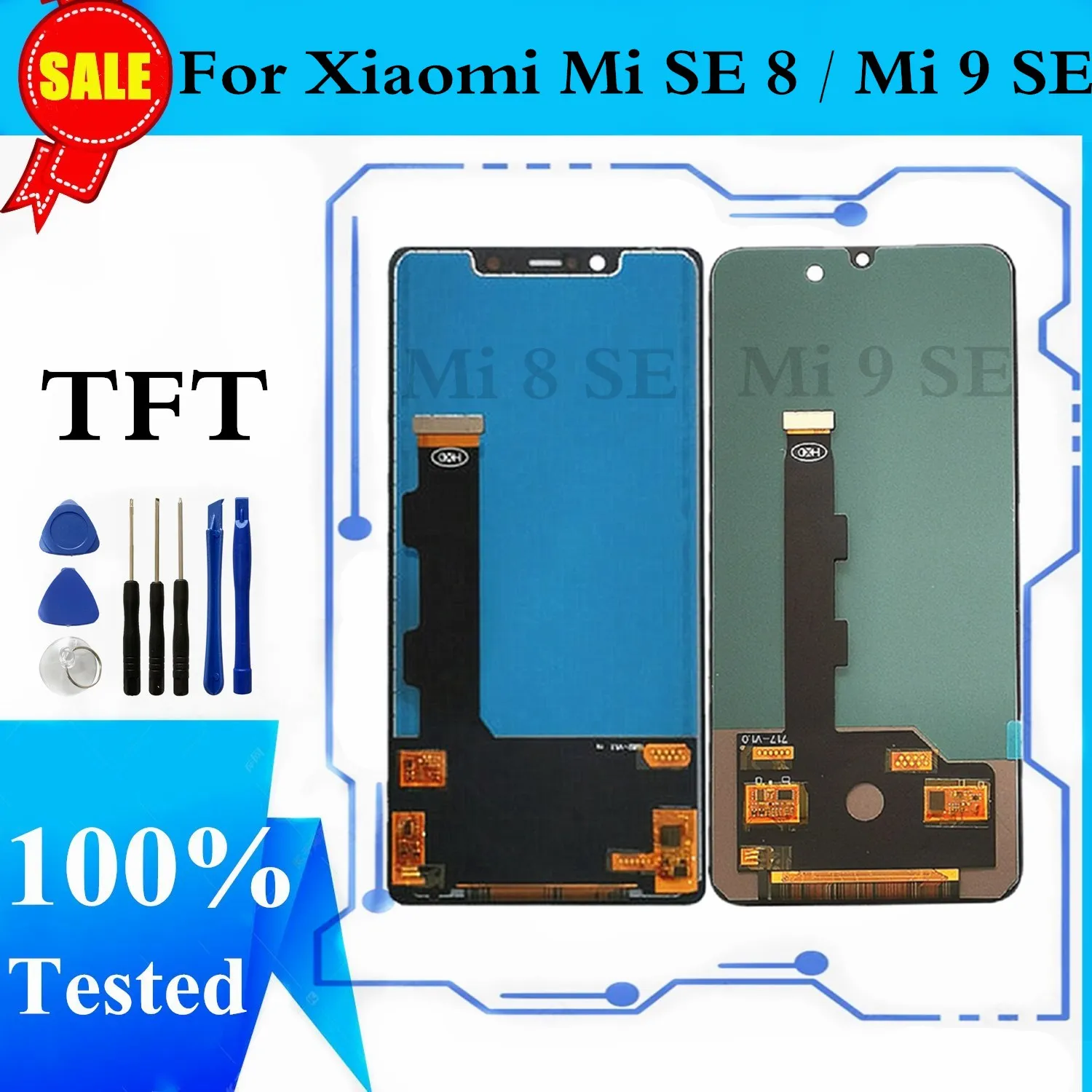

ЖК-дисплей TFT для Xiaomi Mi 9 SE Mi9SE, ЖК-дисплей с сенсорной панелью и дигитайзером, экран для Xiaomi MI8SE, Mi 8 SE, сменный ЖК-дисплей