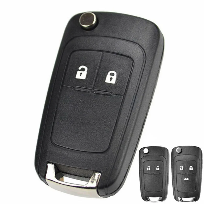 

2-3Buttons Car Remote Key Shell Case Cover Fit For Chevrolet Cruze Spark Orlando Automobiles Ignition System