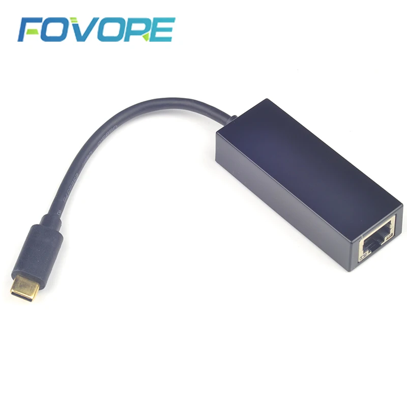 Кабель RJ45 USB 3 1 Type C адаптер ethernet lan к usb хаб 1000 Мбит/с гигабитный проводной внешний