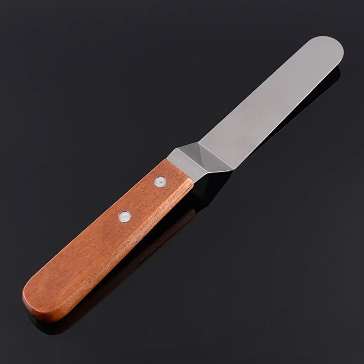 Нержавеющая сталь масло торт крем хлеб угловой шпатель более гладкая глазурь