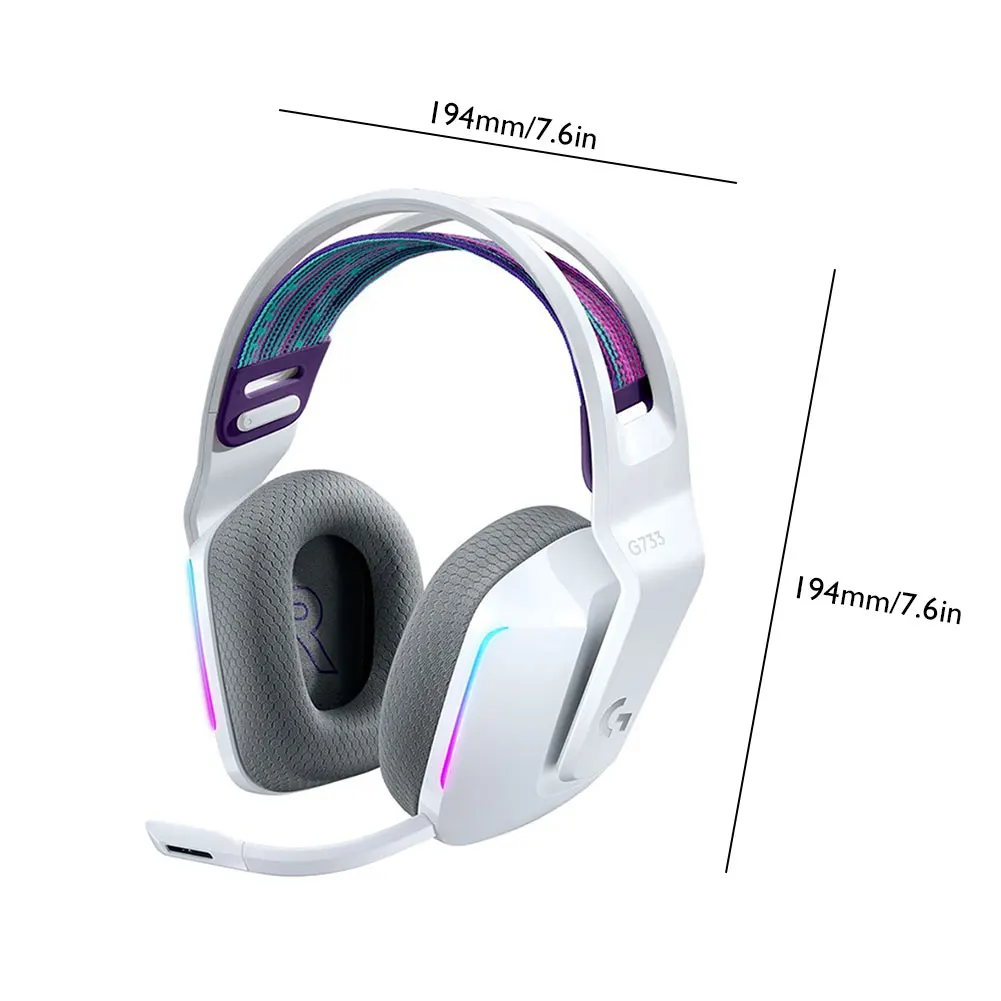 

Logitech G733 LIGHTSPEED RGB, DTS X2.0 7,1