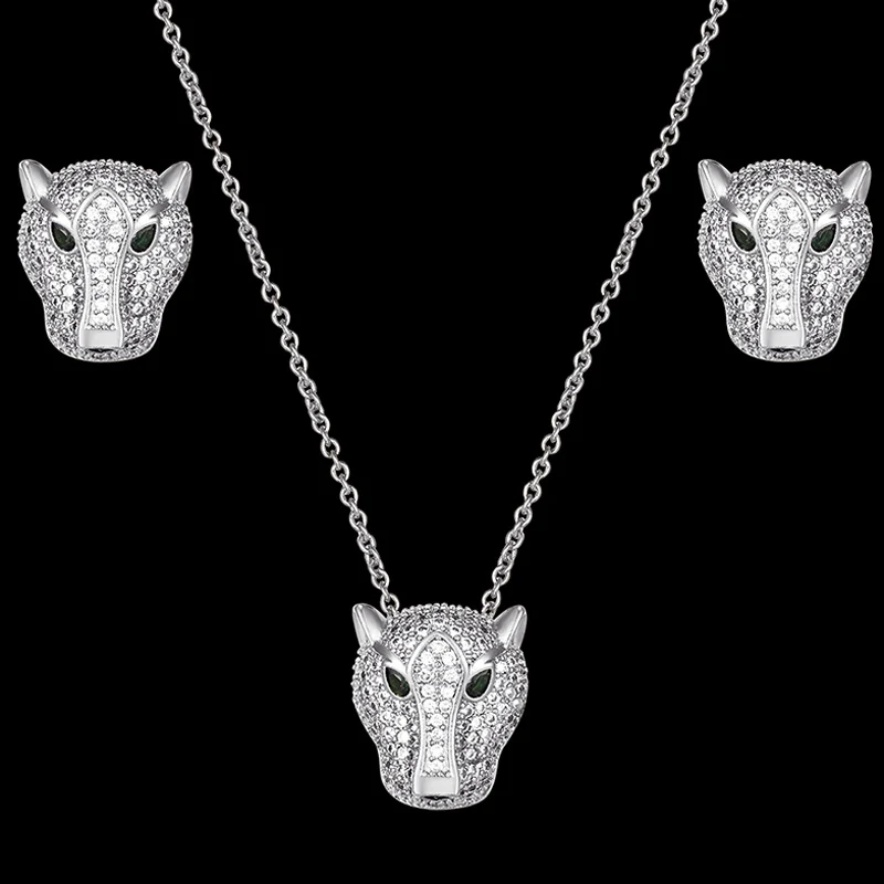 Ювелирные изделия zlxgirl Новое поступление смешанный кулон с леопардовым животным