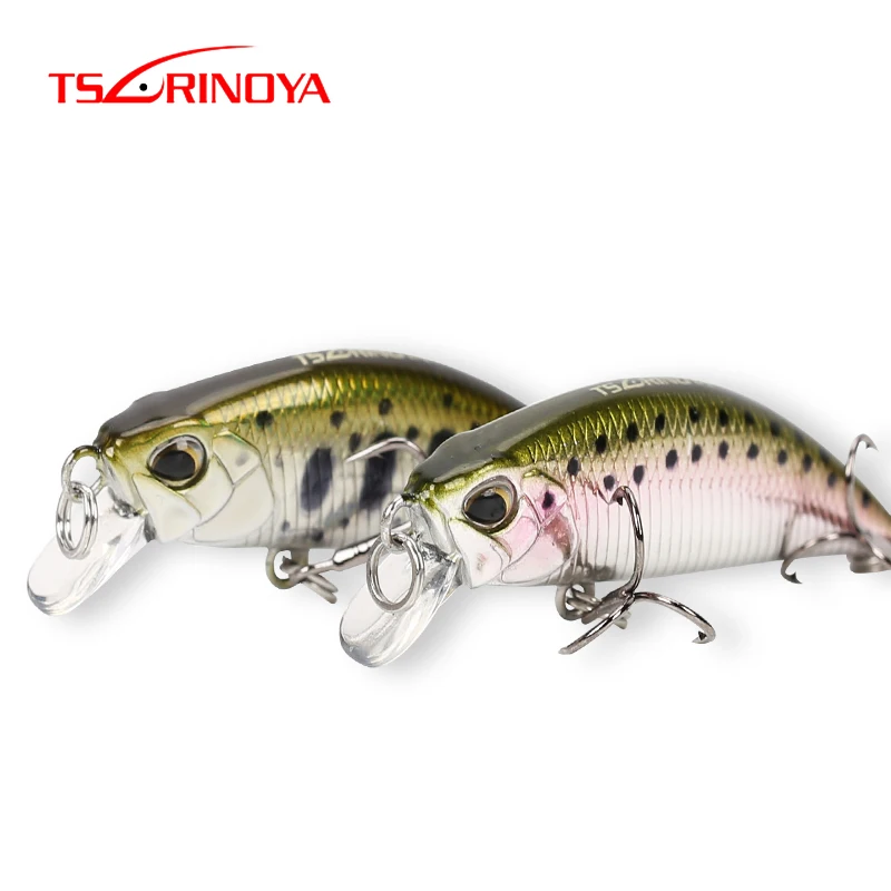 3 шт. рыболовная приманка TSURINOYA DW63 50 мм | Спорт и развлечения