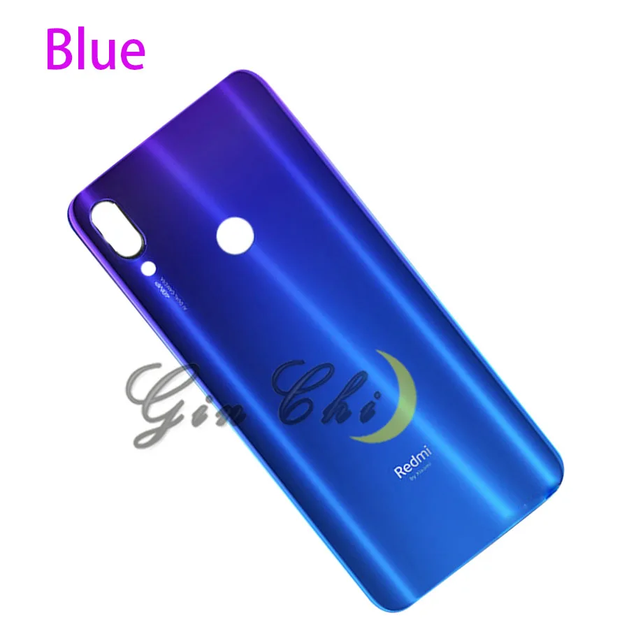 Чехол для Xiaomi Redmi note 7, Задняя стеклянная панель, чехол для задней двери, чехол для Redmi note 7 pro, задняя крышка для аккумулятора