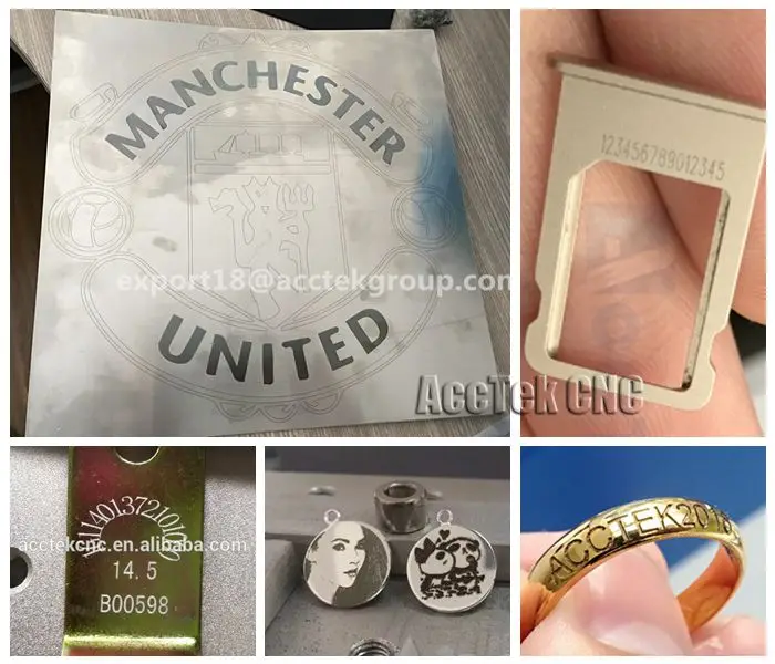 

Rotary 30w Separated Mini Fiber Laser Marking Machine For Metal Plastic