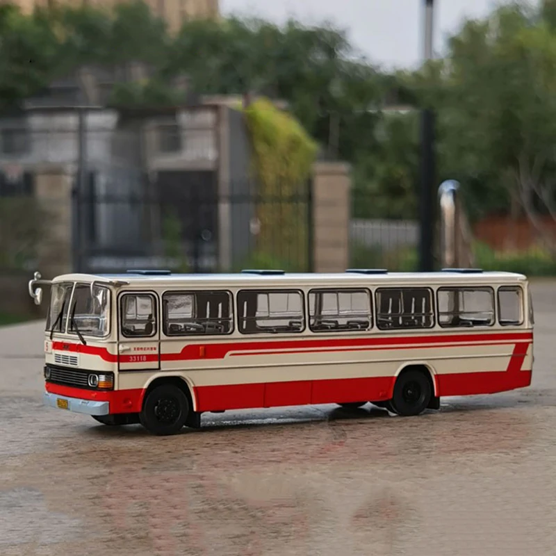 

1:64 scale Diecast Model beijing BK652 bus 1/64 Alloy Toy Car Miniature Collection for Boys Girls toy Gift