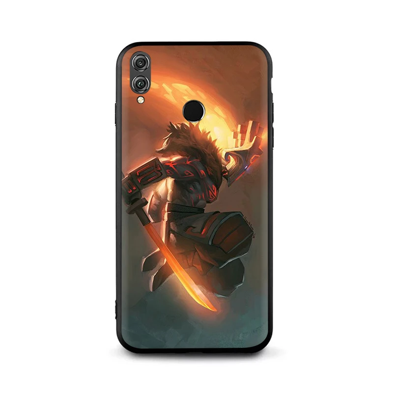 B12 EWAU dota 2 logo Silicone phone case for Huawei Honor 6A 7A Pro 7C 7X 8X 8 9 Note 10 Lite view 20 9X Pro - Цвет: B12