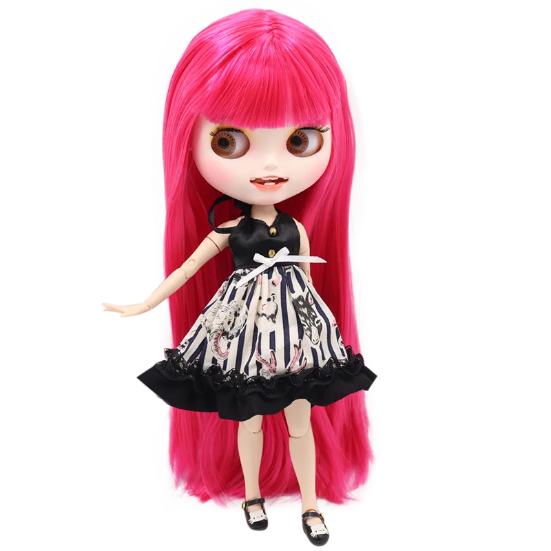 ICY Blyth кукла на заказ с руками Набор для тела Новая Улыбка Рот матовое лицо 1/6 игрушки BJD DIY модные куклы подарок для девочки специальное предложение