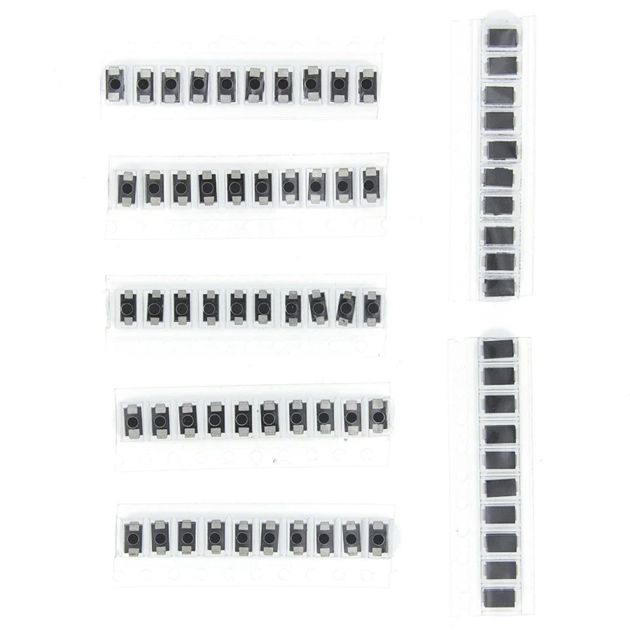 70 шт./лот SMD M1 1N4001 M4 1N4004 M7 1N4007 SS14 US1M RS1M SS34 комплект из 7 значений * 10 шт. набор диодов