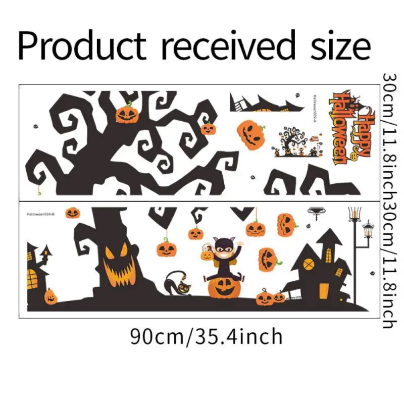 Новые наклейки в виде тыквы декоративные принадлежности уличная лампа настенная